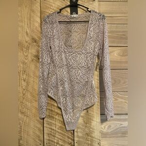 NWT free people bodysuit